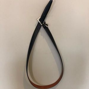 Brooks Brother Leather Black Belt